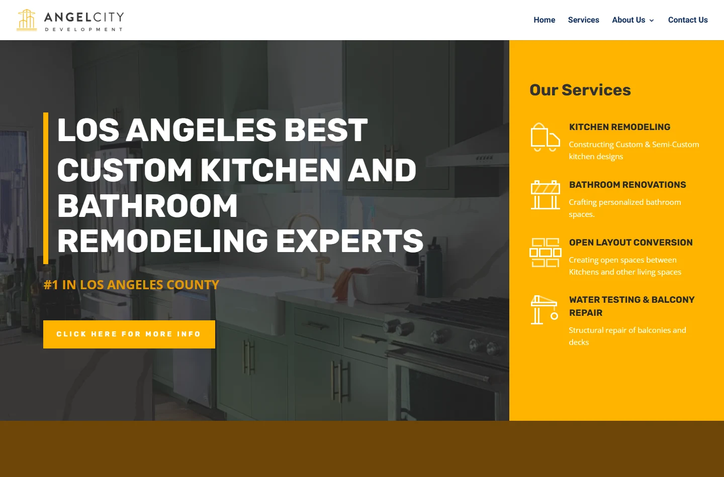 Angel City Development WordPress website design project by Furqan SEO