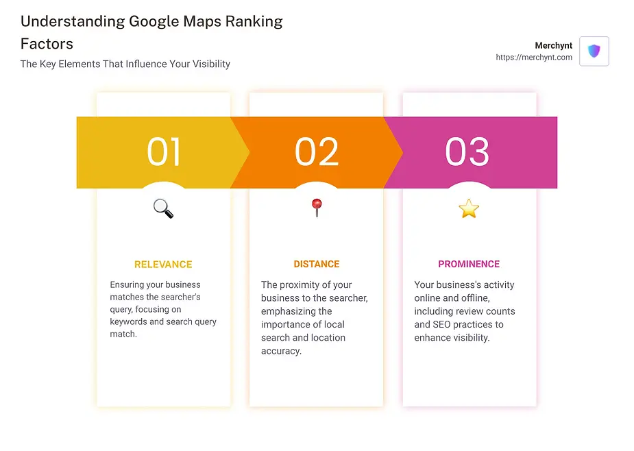 Google Maps ranking factors