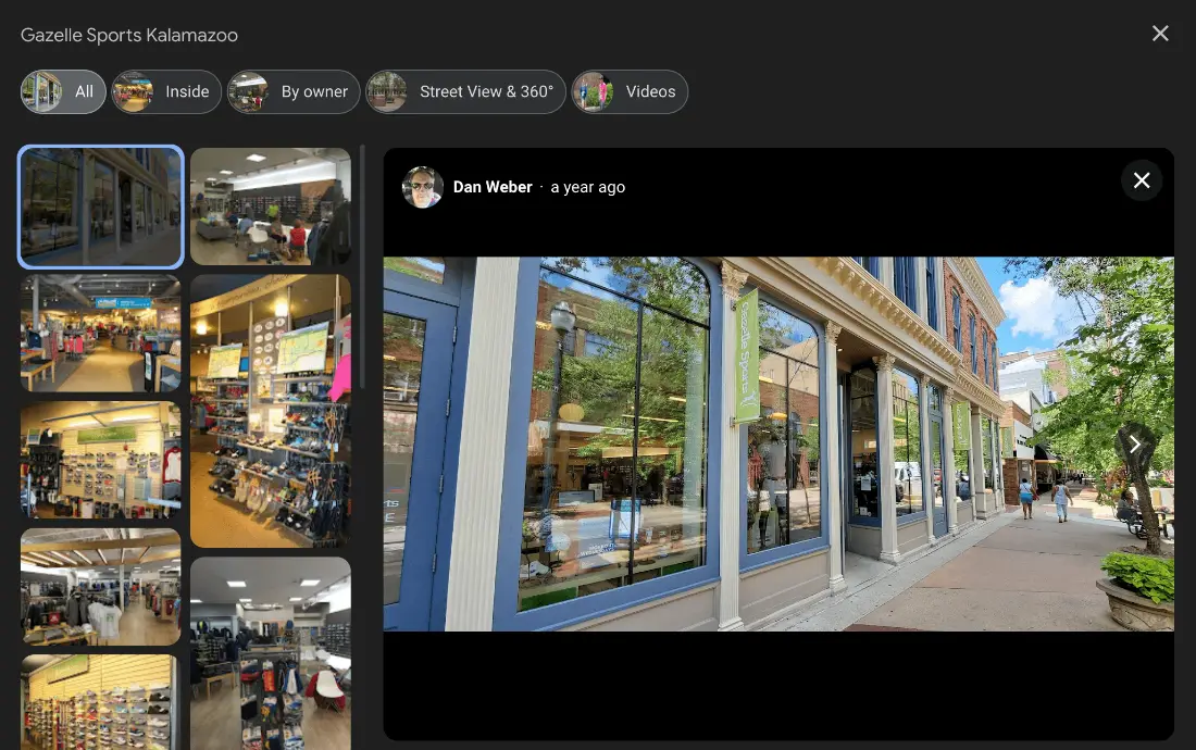 verified business profile exterior